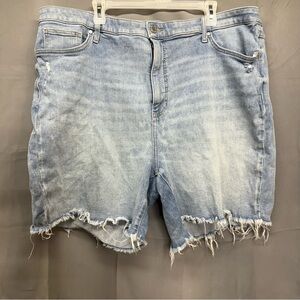 Distressed Denim Women's Shorts